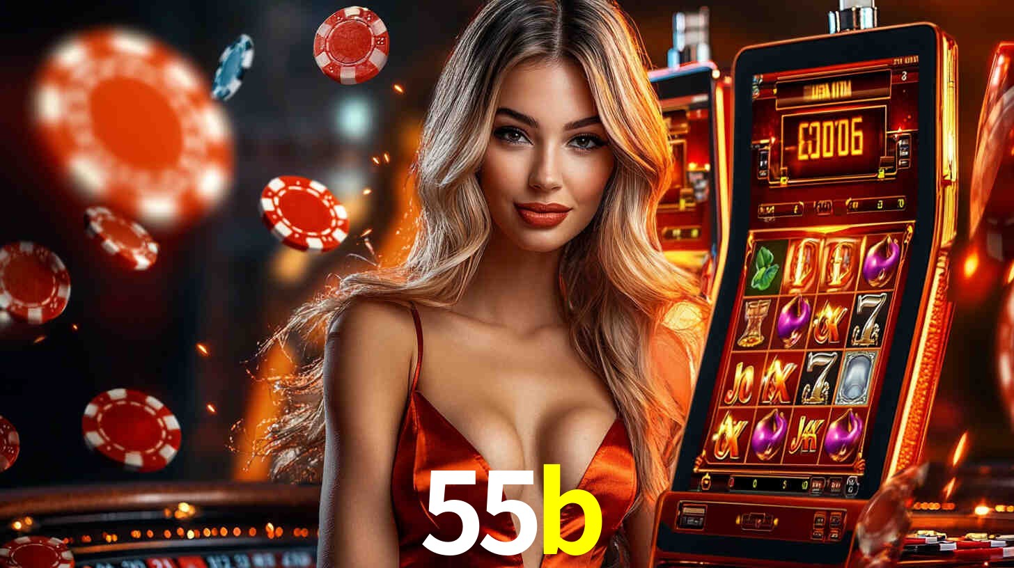 55b: Jogos de Caça-Níqueis-Altas Recompensas, Roleta-Velocidade, Blackjack-Desafios Máximos